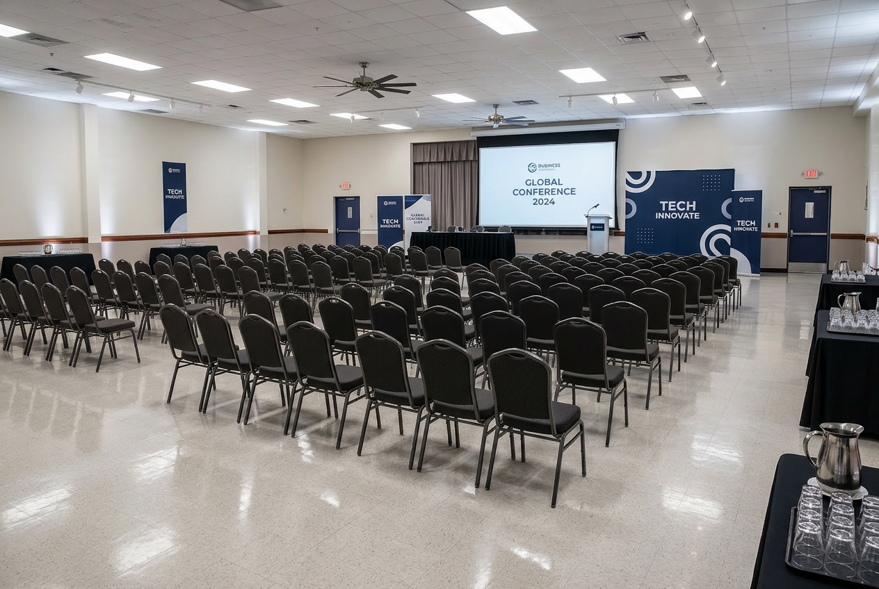 Conferences setup at The Pillars