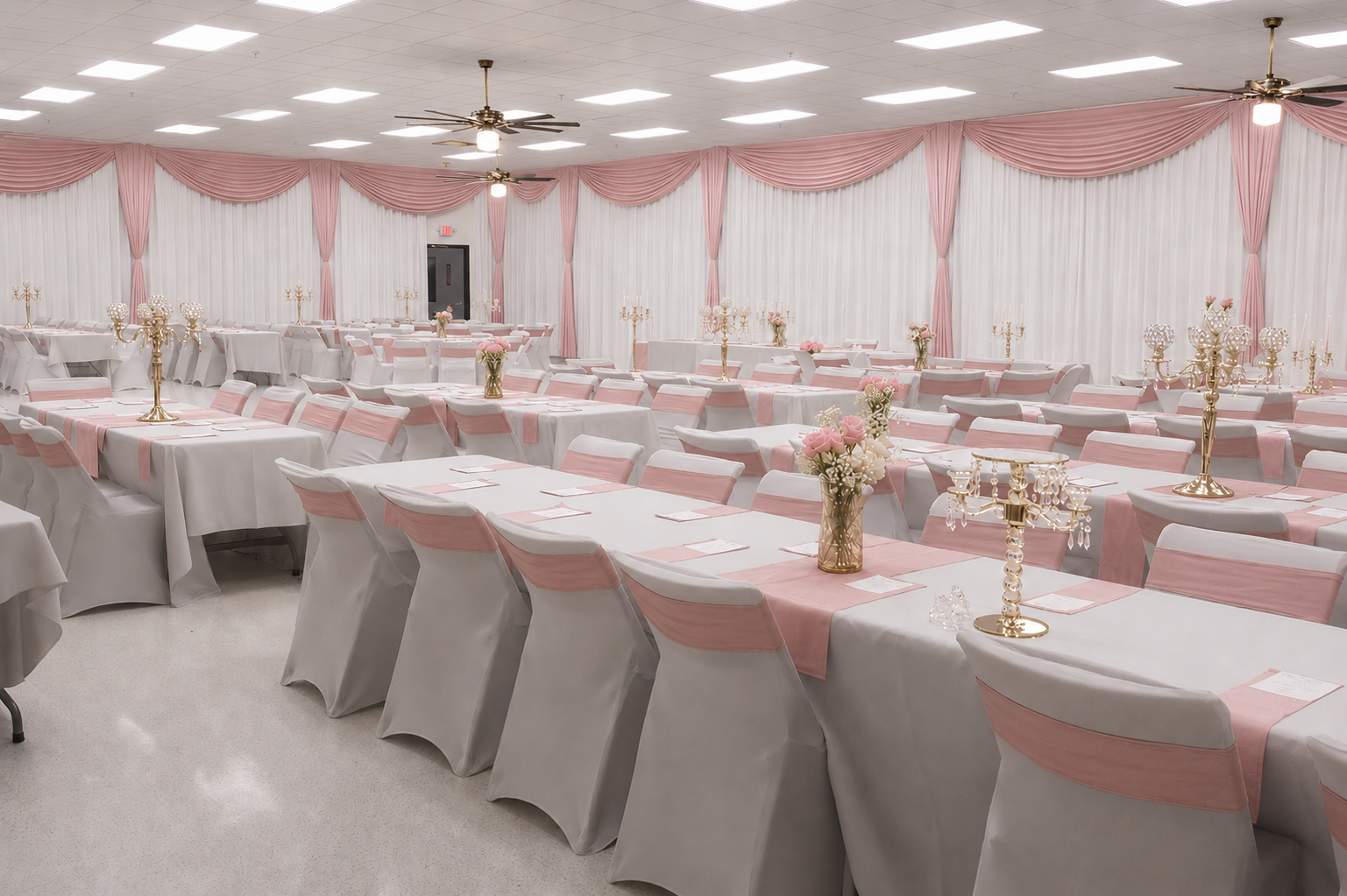Wedding reception at The Pillars